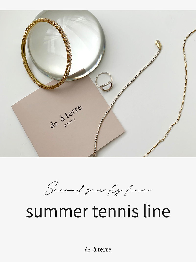 002 jewelry collection -summer tennis line